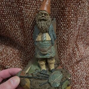 Vintage Tom Clark Ian Scottish Gnome With Bag Pipes